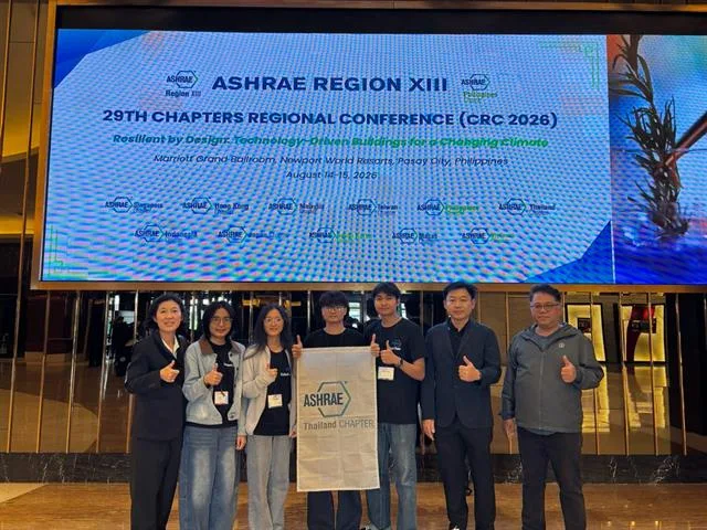 Mechanical Engineering Continues Its International Engagement at 2026 ASHRAE Region II CRC in the Philippines