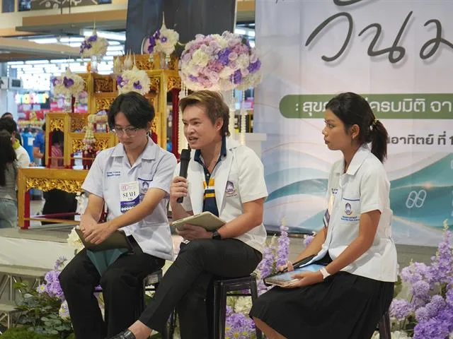 คณะสหเวชศาสตร์ ม.พะเยา ร่วมส่งต่อสุขภาพดีครบมิติในวันมหิดล 2569