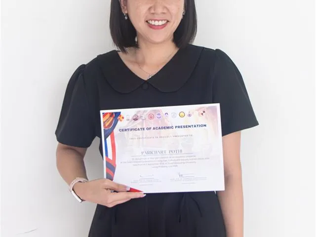 อาจารย์สาขาวิชาภาษาไทย-จีน คณะศิลปศาสตร์ สู่เวทีวิชาการระดับนานาชาติ “อาเซียน-จีน 2026”