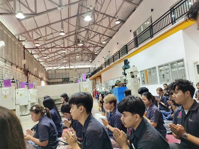 วิศวกรรมอุตสาหการ จัดโครงการทำบุญหลักสูตร 2569 ส่งเสริมคุณธรรม จริยธรรม และความผูกพันภายในหลักสูตร