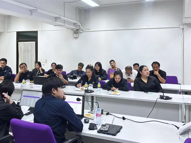ประชุมคณะทำงานบริหารความเสี่ยงและควบคุมภายใน ครั้งที่ 1/2569
