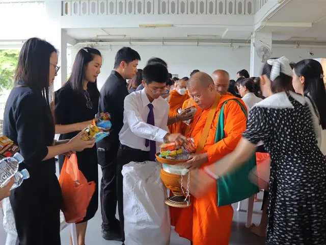 คณะวิศวกรรมศาสตร์ ร่วมพิธีตักบาตรอุทิศถวายเป็นพระกุศล แด่สมเด็จพระเจ้าลูกเธอ เจ้าฟ้าพัชรกิติยาภาฯ ในวาระสตมวาร