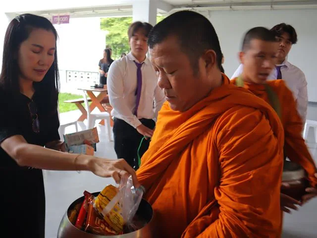 คณะวิศวกรรมศาสตร์ ร่วมพิธีตักบาตรอุทิศถวายเป็นพระกุศล แด่สมเด็จพระเจ้าลูกเธอ เจ้าฟ้าพัชรกิติยาภาฯ ในวาระสตมวาร