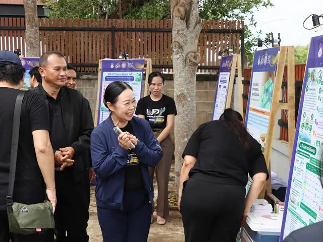 กองแผนงาน มหาวิทยาลัยพะเยา ร่วมงาน “มหกรรมสุขภาพสามวัย เชื่อมใจคนแม่ใส” ขับเคลื่อนสุขภาวะชุมชน ภายใต้ UP Flagship: Societal Well-being