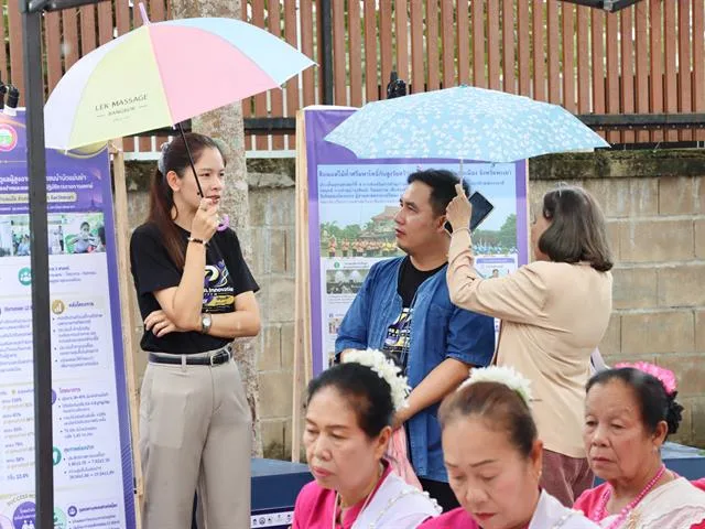 กองแผนงาน มหาวิทยาลัยพะเยา ร่วมงาน “มหกรรมสุขภาพสามวัย เชื่อมใจคนแม่ใส” ขับเคลื่อนสุขภาวะชุมชน ภายใต้ UP Flagship: Societal Well-being