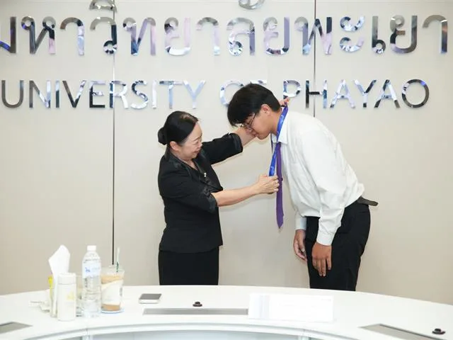คณะวิศวกรรมศาสตร์ ม.พะเยา ร่วมกับสำนักงานพัฒนาฝีมือแรงงานพะเยา จัดพิธีมอบเหรียญรางวัล การแข่งขันฝีมือแรงงานแห่งชาติ ครั้งที่ 31 ระดับภาค กลุ่มจังหวัดภาคเหนือ เชิดชูนิสิตคว้า BEST OF PROVINCE ทำคะแนนสูงสุด จ.พะเยา
