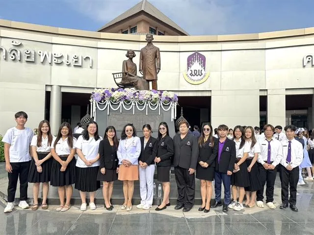 คณะทันตแพทยศาสตร์ ร่วมวางพวงมาลาถวายสักการะ เนื่องใน “วันมหิดล” ประจำปี 2569