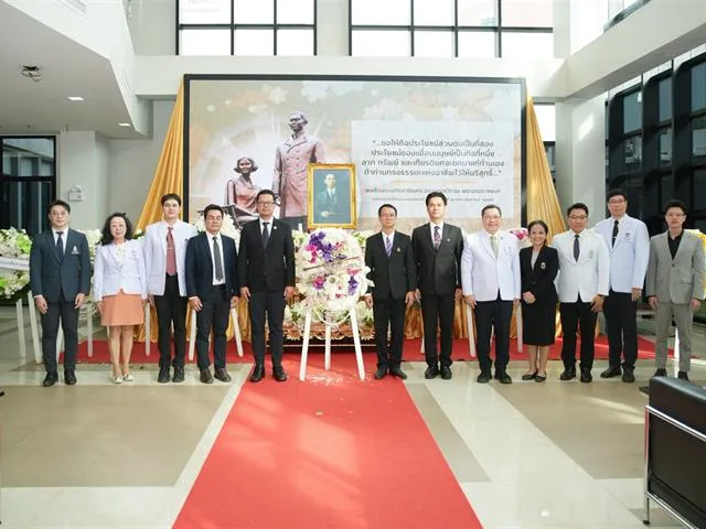คณะทันตแพทยศาสตร์ ร่วมวางพวงมาลาถวายสักการะ เนื่องใน “วันมหิดล” ประจำปี 2569