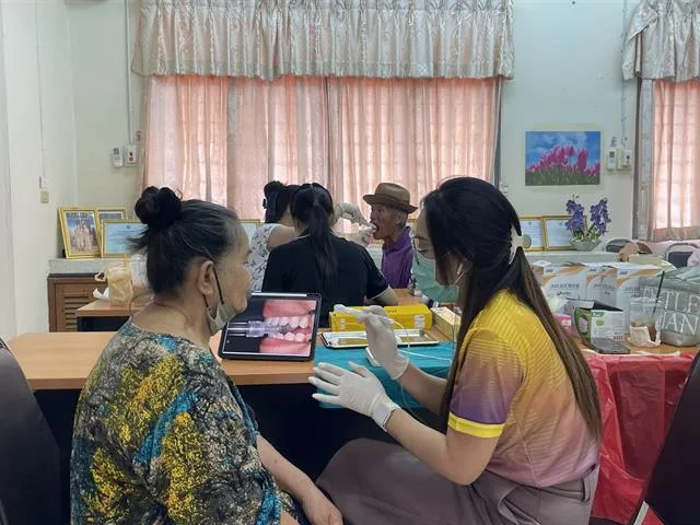 คณะทันตแพทยศาสตร์ มหาวิทยาลัยพะเยา ร่วมกับ มหาวิทยาลัยนิงาตะ ลงพื้นที่ โรงพยาบาลส่งเสริมสุขภาพประจำตำบล เขตอำเภอเมืองพะเยา จำนวน 5 แห่ง
