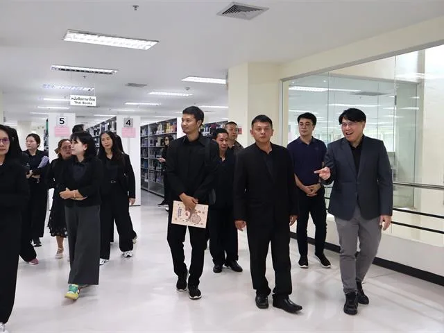 ต้อรับคณะศึกษาดูงานโรงเรียนบ้านใหม่รัตนโกสินทร์ อำเภอแม่เมาะ