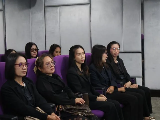 ต้อรับคณะศึกษาดูงานโรงเรียนบ้านใหม่รัตนโกสินทร์ อำเภอแม่เมาะ