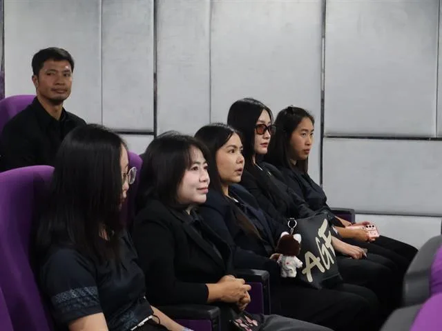 ต้อรับคณะศึกษาดูงานโรงเรียนบ้านใหม่รัตนโกสินทร์ อำเภอแม่เมาะ