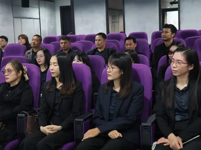 ต้อรับคณะศึกษาดูงานโรงเรียนบ้านใหม่รัตนโกสินทร์ อำเภอแม่เมาะ