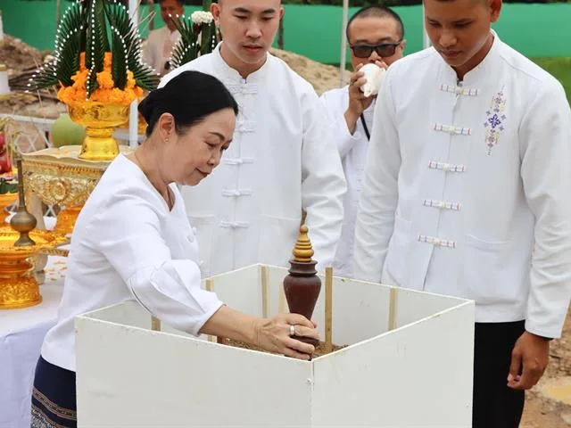 ม.พะเยา วางศิลาฤกษ์ “ศูนย์ประชุมสัมฤทธิ์สุข”