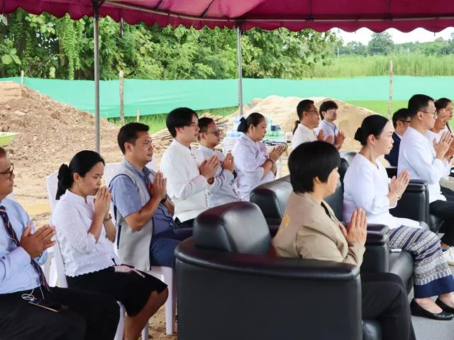 กองแผนงาน มหาวิทยาลัยพะเยา เข้าร่วมพิธีวางศิลาฤกษ์ “ศูนย์ประชุมสัมฤทธิ์สุข” มุ่งพัฒนาระบบดูแลผู้สูงอายุครบวงจร