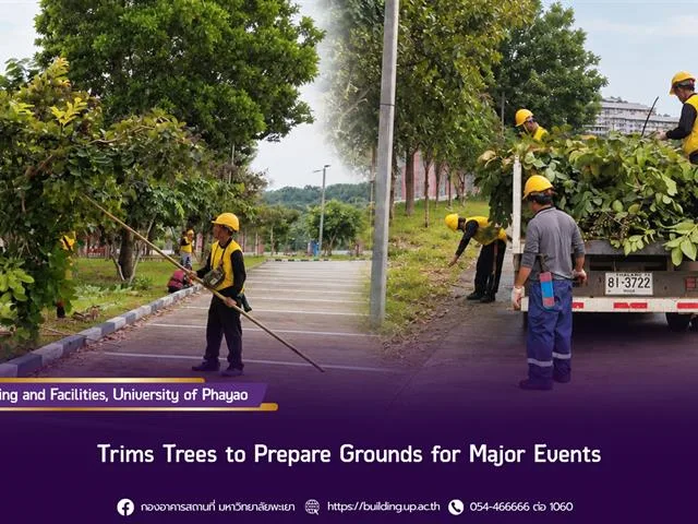 Trims Trees, Prepare Grounds, Major Events