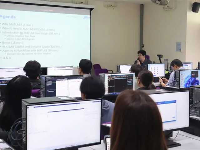 วิศวกรรมและเทคโนโลยีระบบราง จัดอบรม MATLAB เสริมทักษะ GenAI และ Agentic AI สู่การประยุกต์ใช้ทางวิศวกรรม