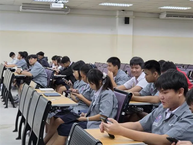 ต้อนรับคณะศึกษาดูงานจากโรงเรียนสวรรค์อนันต์วิทยา จ.สุโขทัย