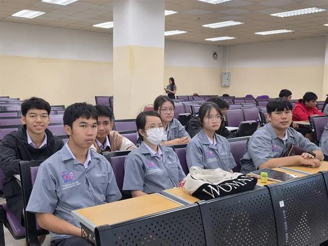 ต้อนรับคณะศึกษาดูงานจากโรงเรียนสวรรค์อนันต์วิทยา จ.สุโขทัย