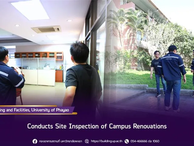 site monitoring visit, renovate the area , Office of  Council , the walkway staircase