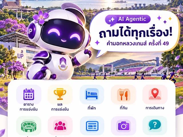 คณะ ICT ม.พะเยา ต่อยอดนวัตกรรม Living Heritage AI  ในงาน “คำมอกหลวงเกมส์” ครั้งที่ 49