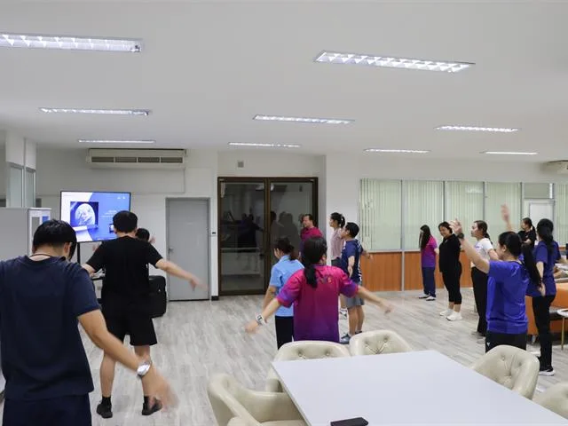 กองแผนงาน มหาวิทยาลัยพะเยา จัดกิจกรรม BMI Challenge ขับเคลื่อน Happy Body ส่งเสริมสุขภาพบุคลากร สร้างสุขในที่ทำงาน