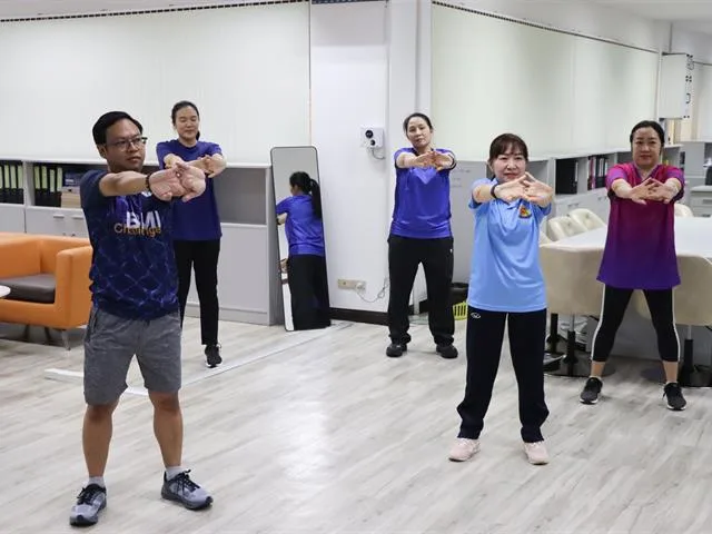 University of Phayao Planning Division Organizes BMI Challenge to Promote Happy Body and Workplace Well-being