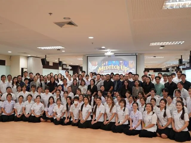 สาขาวิชาเทคนิคการแพทย์ มพ. จัดกิจกรรมนำเสนอผลงานทางวิชาการในรูปแบบโปสเตอร์