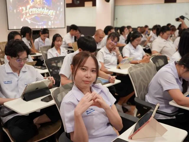 สาขาวิชาเทคนิคการแพทย์ มพ. จัดกิจกรรมนำเสนอผลงานทางวิชาการในรูปแบบโปสเตอร์