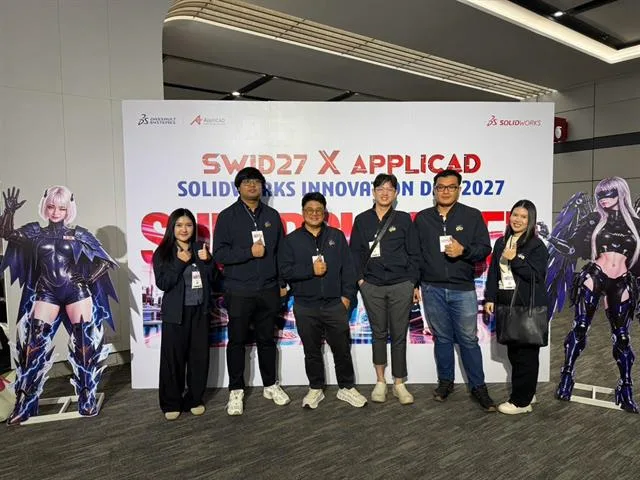 ศูนย์วิจัยและบริการวิชาการวิศวกรรม ร่วมงาน SWID27 เปิดมุมมองเทคโนโลยีการออกแบบและ AI วิศวกรรมสู่ภาคอุตสาหกรรม