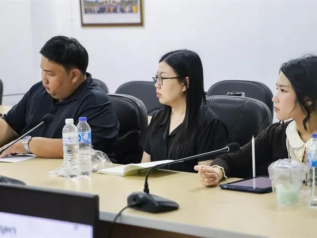 คณะรัฐศาสตร์และสังคมศาสตร์ มหาวิทยาลัยพะเยา ดำเนินการจัดสอบโครงร่างวิทยานิพนธ์ หลักสูตรรัฐประศาสนศาสตรมหาบัณฑิต สาขาวิชานโยบายสาธารณะ