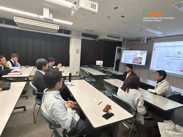 SEEN ม.พะเยา เยือน Hirosaki University ประเทศญี่ปุ่น เดินหน้าความร่วมมือวิจัยและเชิญร่วมประชุมวิชาการนานาชาติ ปี 2570
