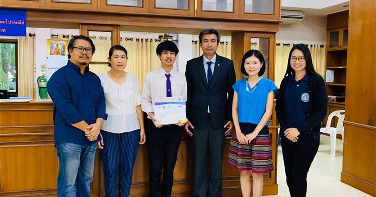คณะศิลปศาสตร์ ขอแสดงความยินดีกับนิสิตสาขาวิชาภาษาฝรั่งเศส ชั้นปีที่ 3 ที่ได้รับรางวัลชมเชย การประกวดกล่าวสุนทรพจน์ภาษาฝรั่งเศส