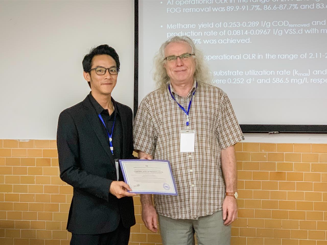 อาจารย์ SEEN เข้าร่วมประชุมวิชาการนานาชาติ "International Conference on Chemical Science and Engineering (ICCSE 2019)"