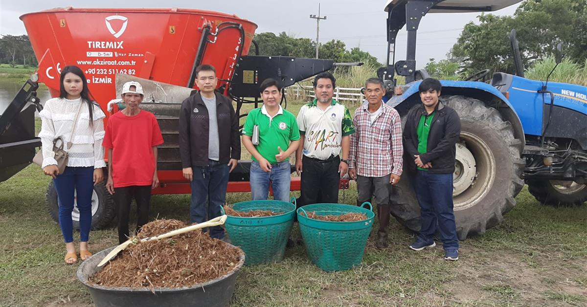 คณะเกษตรศาสตร์และทรัพยากรธรรมชาติ ม.พะเยา จัดอบรมให้ความรู้การทำเปลือกสับปะรดหมัก เพื่อนำไปใช้เลี้ยงโค
