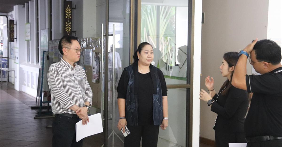 คณะกรรมการตรวจความพร้อมหอพักนิสิต UP Dorm ลงพื้นที่สำรวจหอพักนิสิต UP Dorm ภาคการศึกษาปลาย ประจำปีการศึกษา 2568
