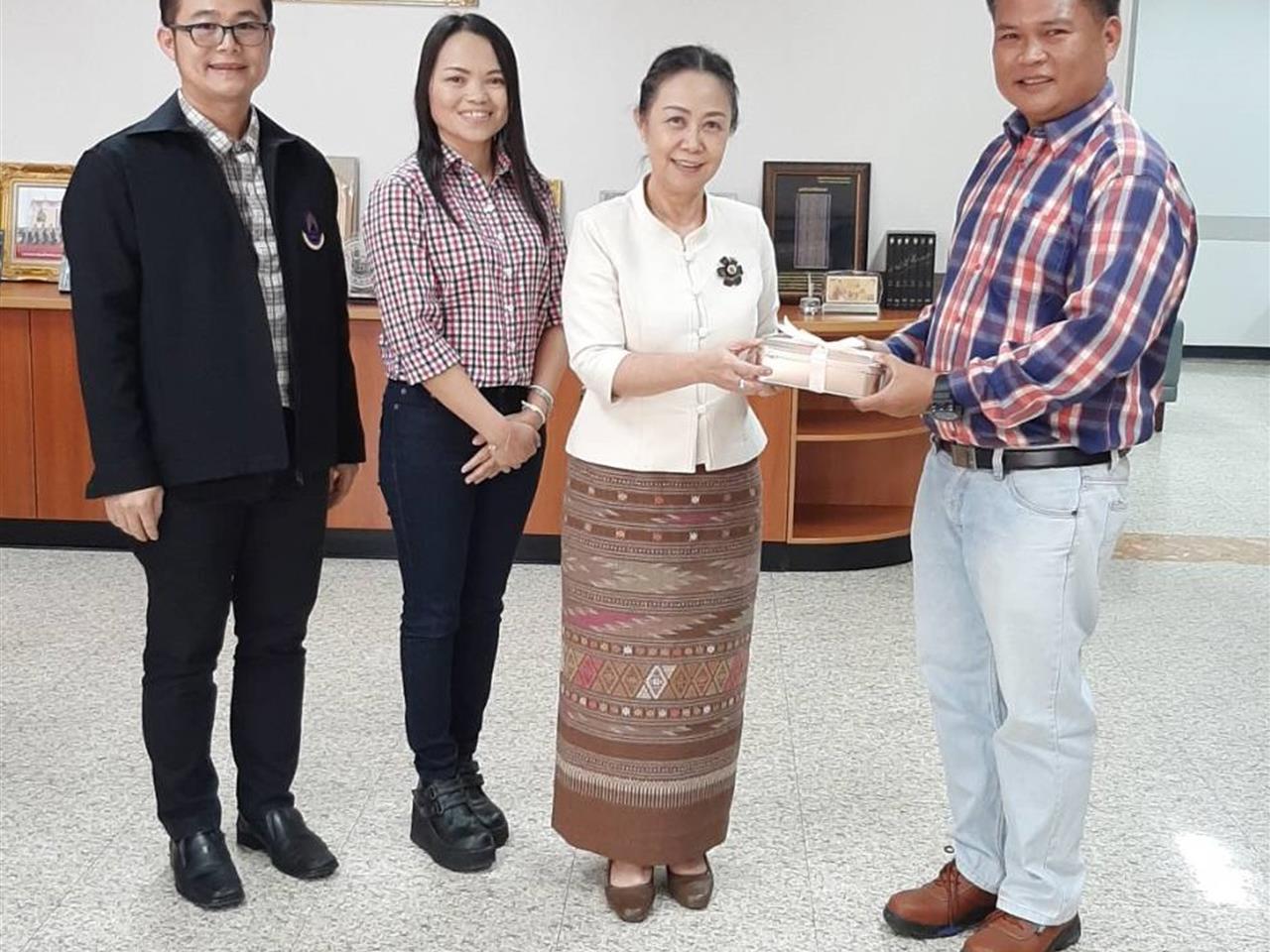 บุคลากรวิทยาเขตเชียงรายสวัสดีปีใหม่ผู้บริหารมหาวิทยาลัยพะเยาและเข้าร่วมงาน Meeting Of the Mind