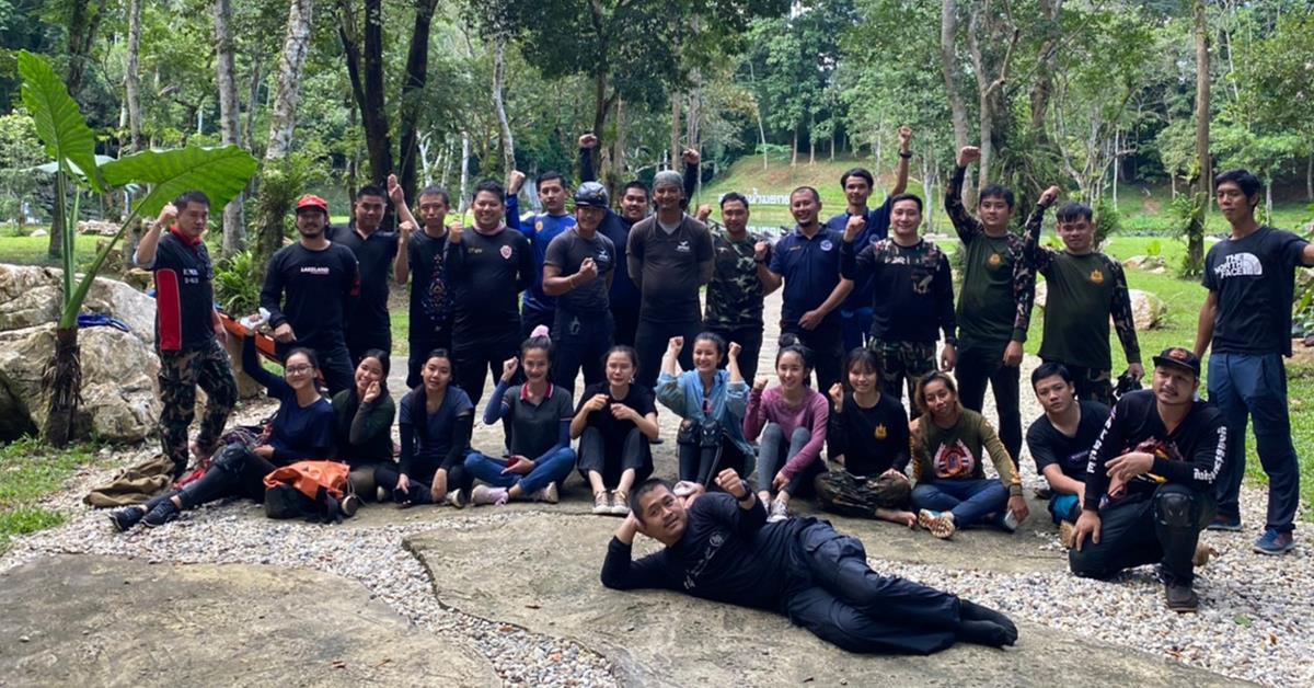 คณะวิทยาการจัดการและสารสนเทศศาสตร์ มหาวิทยาลัยพะเยา จัดกิจกรรมภาคปฏิบัติในหลักสูตร : การฝึกปฏิบัติการกู้ภัยในถ้ำ ณ วนอุทยานถ้ำหลวง-ขุนน้ำนางนอน ตำบลโป่งผา อำเภอเมืองแม่สาย จังหวัดเชียงราย บริการวิชาการ_คณะวิทยาการจัดการและสารสนเทศศาสตร์