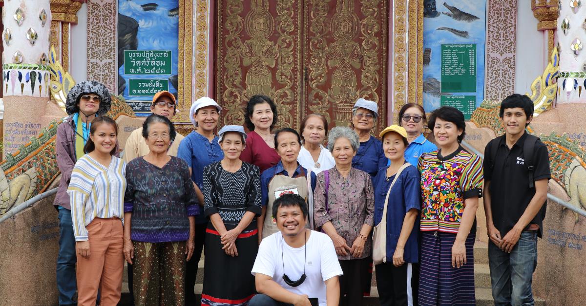 นักวิจัยคณะบริหารธุรกิจและนิเทศศาสตร์ มหาวิทยาลัยพะเยา ลงพื้นที่ดำเนินงานโครงการ 1 คณะ 1 Signature ณ ตำบลหนองหล่ม อำเภอดอกคำใต้ จังหวัดพะเยา
