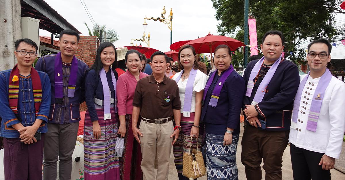 บุคลากรคณะบริหารธุรกิจและนิเทศศาสตร์ มหาวิทยาลัยพะเยา เข้าร่วมกิจกรรมสืบชะตาลำน้ำแม่ต๋ำ ณ สะพานข้ามลำน้ำแม่ต๋ำ (ขัวน้อยรอด) ตำบลแม่ต๋ำ อำเภอเมือง จังหวัดพะเยา