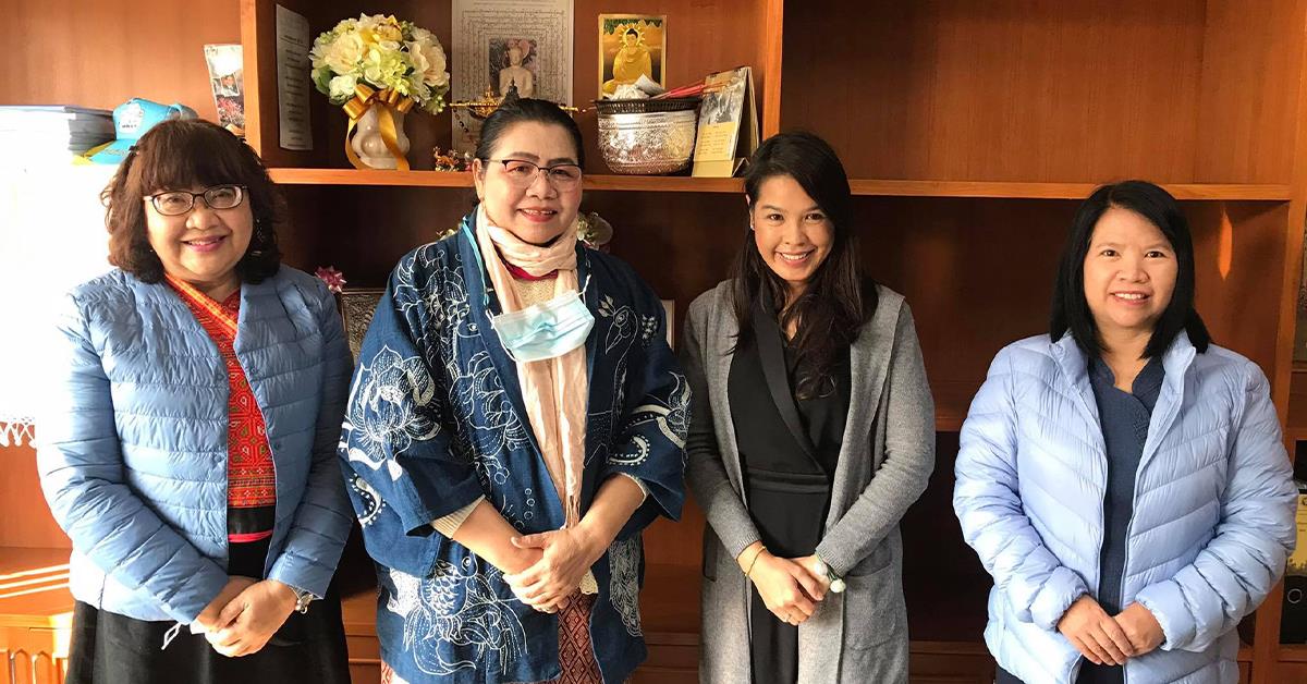 ตัวแทนศูนย์เรียนรู้สื่อชุมชน มหาวิทยาลัยพะเยา เข้าพบสาธารณสุขจังหวัดพะเยา เพื่อหาแนวทางในการบูรณาการงานการทำงานร่วมกัน