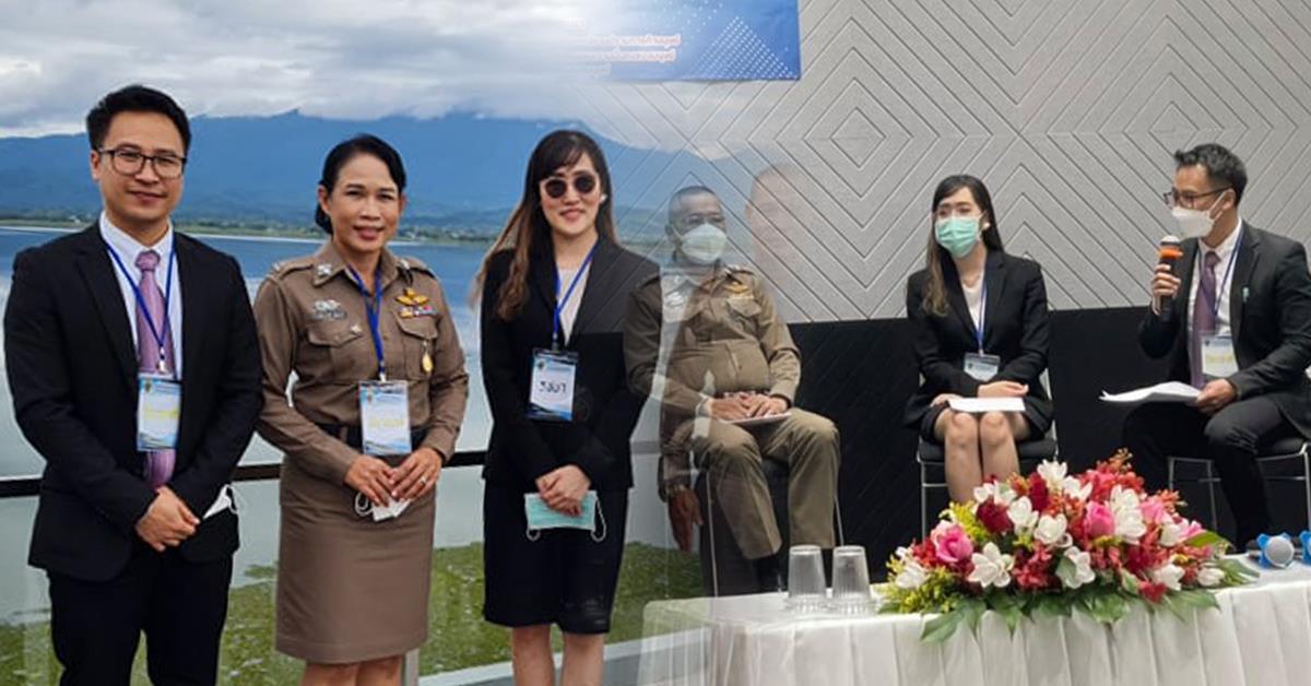 บุคลากรคณะบริหารธุรกิจและนิเทศศาสตร์ ร่วมเป็นพิธีกรและผู้ดำเนินรายการ โครงการสัมมนาส่งเสริมบทบาทและพัฒนาศักยภาพ ทีมสหวิชาชีพและผู้ปฏิบัติงานด้านป้องกั