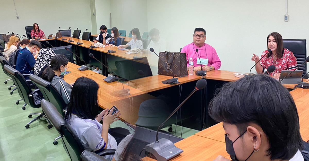 สาขาวิชาการจัดการธุรกิจ คณะบริหารธุรกิจและนิเทศศาสตร์ ประชุมชี้แจงเกี่ยวกับหลักสูตร CWIE (Cooperative and Work Integrated Education)