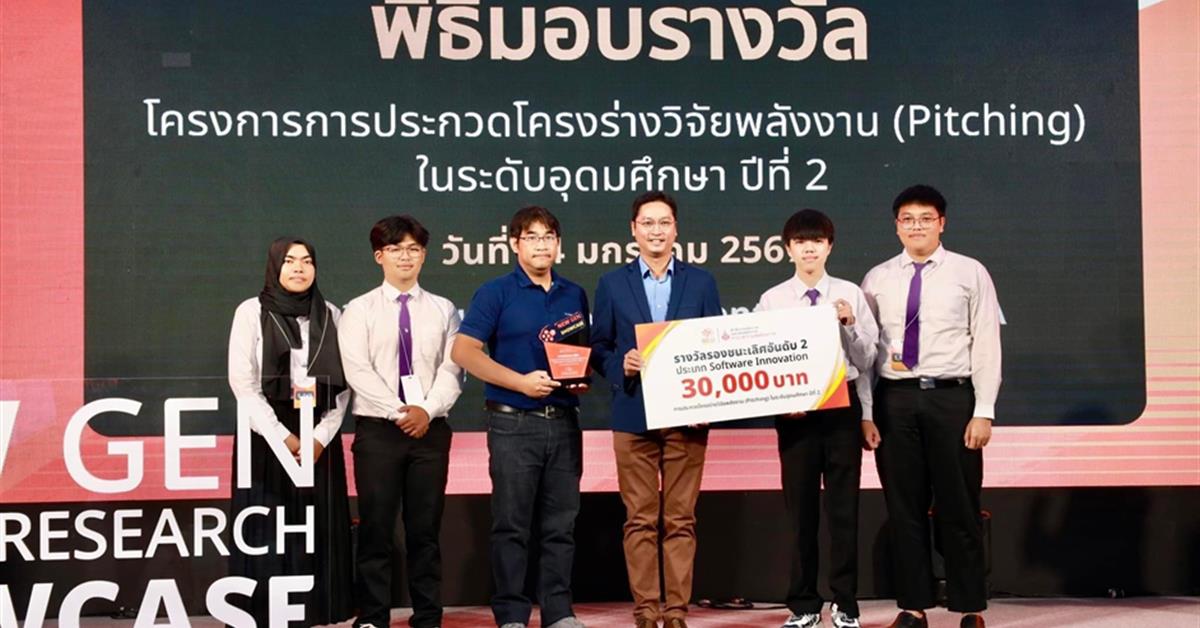 Congratulations to the students of the School of Education who received the second runner-up award in the Software Innovation
