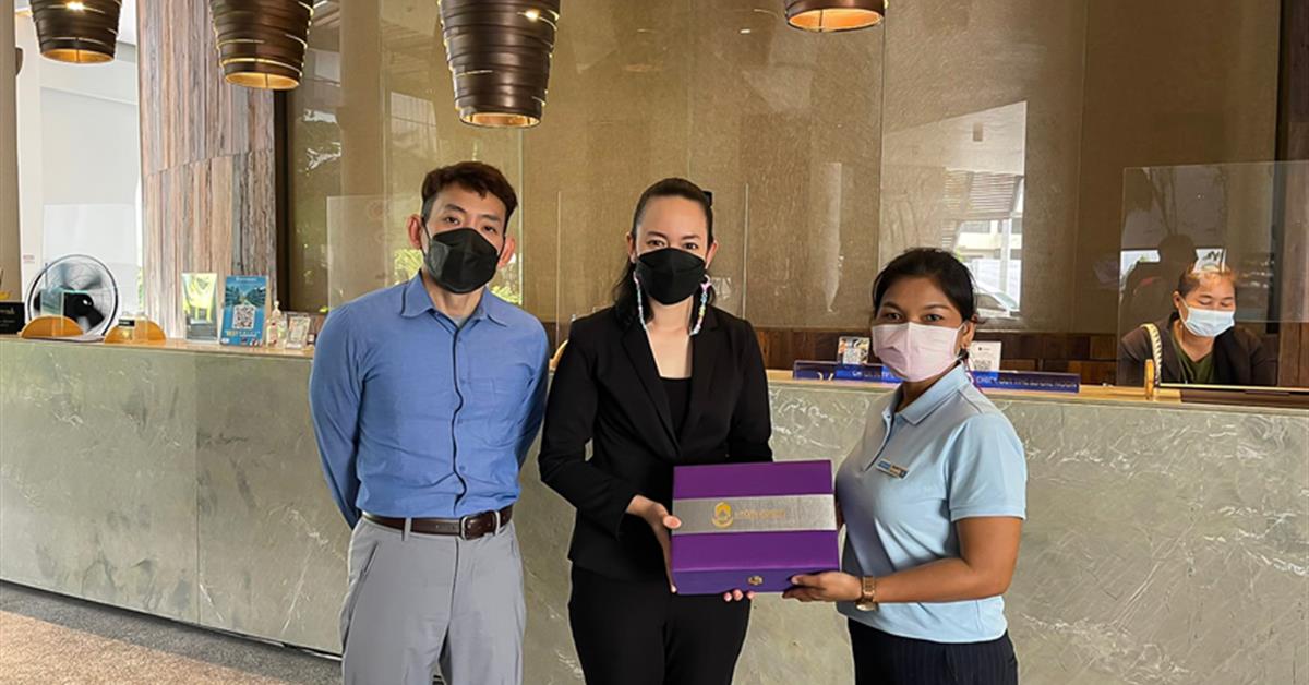 ผู้บริหารคณะศิลปศาสตร์ เข้าพบสถานประกอบการ โรงแรมเซ็นทรา บาย เซ็นทารา มาริส รีสอร์ท จอมเทียน