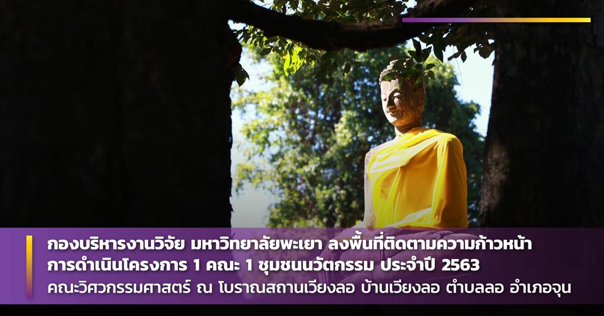 MAI2563 university of phayao