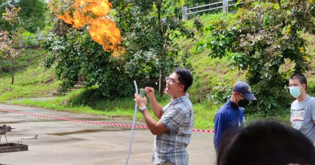 คณะเกษตรศาสตร์และทรัพยากรธรรมชาติ จัดโครงการ "อบรมความปลอดภัยในการปฏิบัติงานและการตอบโต้กรณีเกิดเหตุฉุกเฉิน"