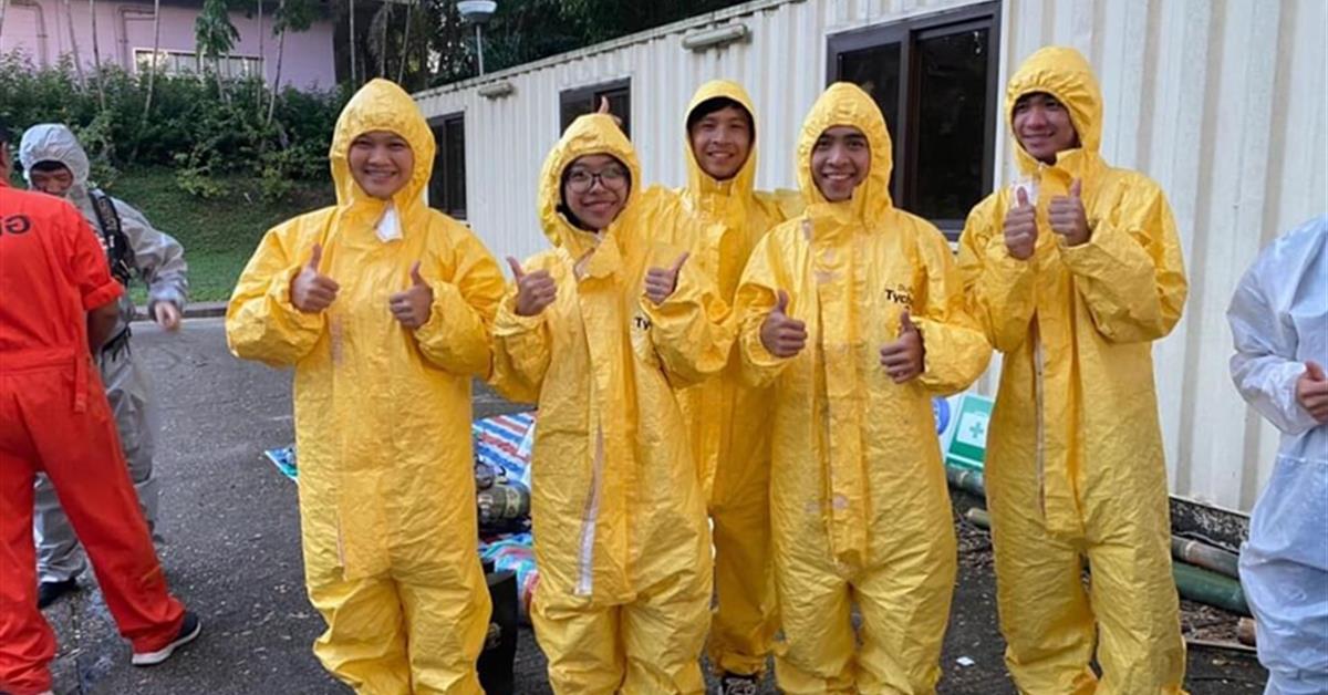 สาขาวิชาอาชีวอนามัยและความปลอดภัย จัดกิจกรรมฝึกอบรมการตอบโต้สารเคมีรั่วไหล