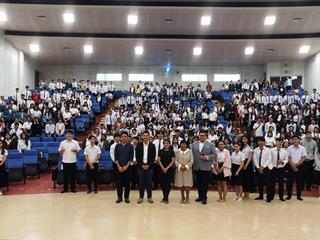 ศูนย์ฝึกประสบการณ์วิชาชีพและสหกิจศึกษา คณะวิทยาการจัดการและสารสนเทศศาสตร์ มหาวิทยาลัยพะเยา จัดโครงการปฐมนิเทศนิสิตฝึกงาน ประจำปีการศึกษา 2561