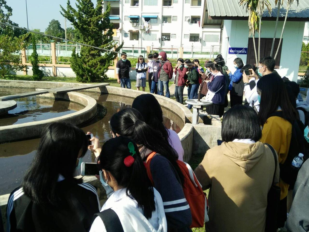 SEEN เข้าศึกษาดูงานการบริหารจัดการระบบบำบัดน้ำเสียโรงพยาบาลพะเยา